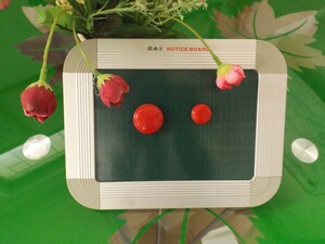 诺迪士厂家直销订做流线边绿板培训教学黑板磁性绿板好擦绿板